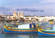 Marsaxlokk Hafen